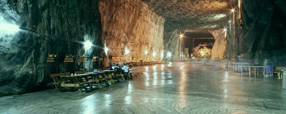 Praid-Romania Salted Cave